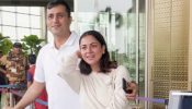 Shraddha Arya Spotted With Husband And Kids At Airport, Requests Privacy For Her Babies 961715