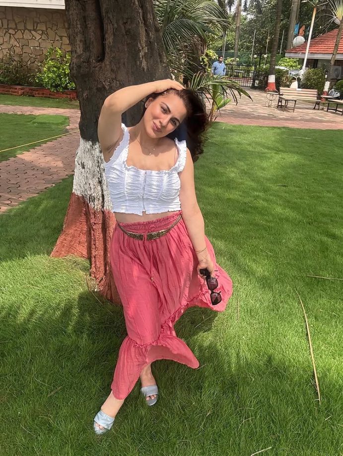 Shraddha Arya's Casual Chic in Ease and Grace 964383