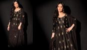 Shruti Haasan Serves Regal Elegance in a Black Anarkali Suit 964018