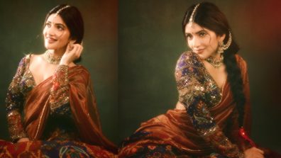 Sreeleela Revives Vintage Glamour with a Modern Twist