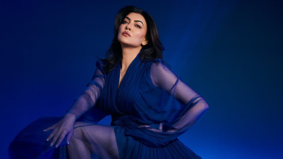 Sushmita Sen’s Flowing Blue Moment 963325