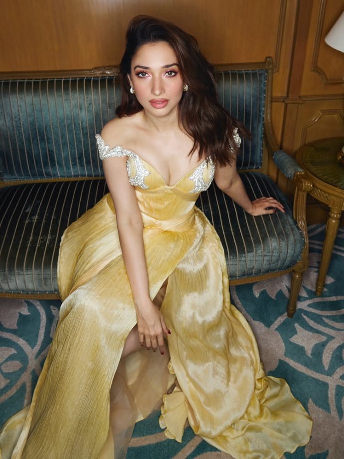 Tamannaah Bhatia Lights Up the Room in Sunshine Yellow Glam 962279