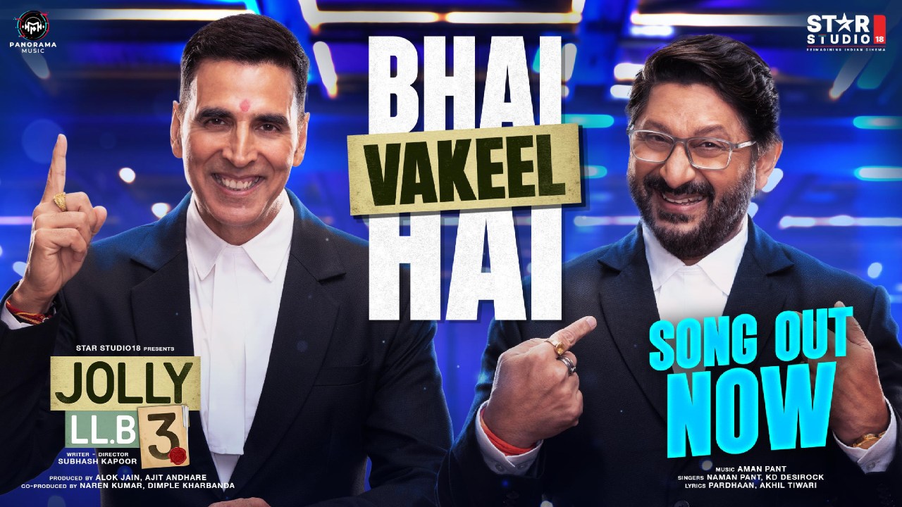 The ultimate Jolly face-off begins! First song Bhai Vakeel Hai from Jolly LLB 3 out now 963957