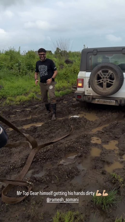 Thrilling Off-Road Escapade: Karan Kundrra and Tejasswi Prakash in Lonavala 960865