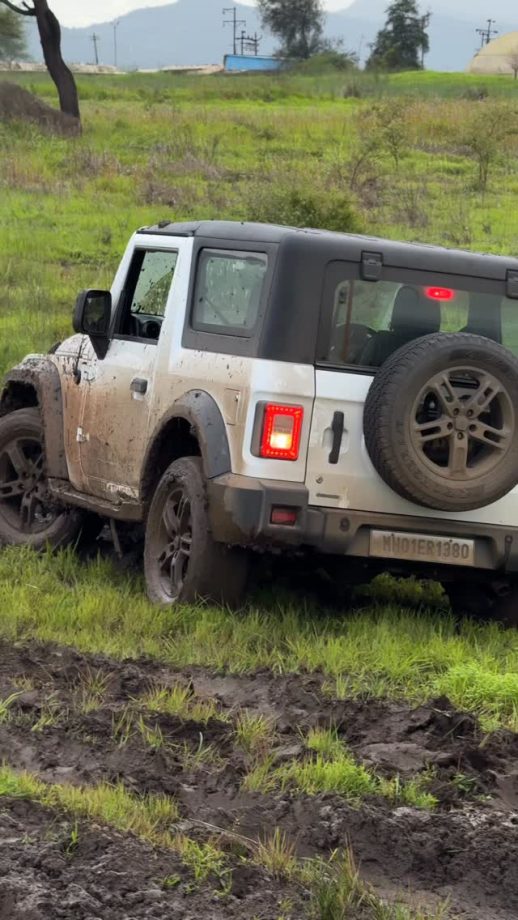 Thrilling Off-Road Escapade: Karan Kundrra and Tejasswi Prakash in Lonavala 960866
