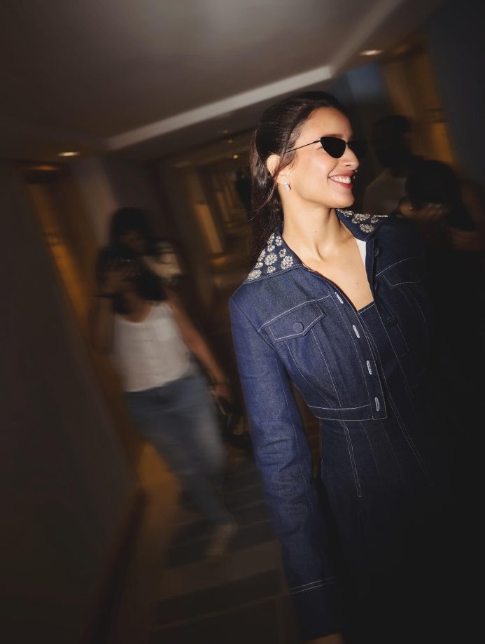 Triptii Dimri Redefines Chic with a Structured Indigo Statement Look 960389