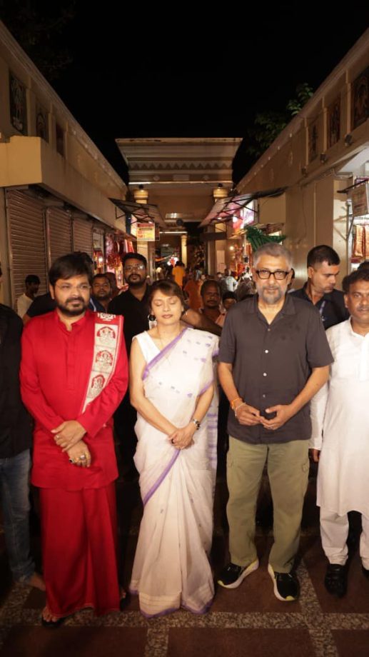 Vivek Ranjan Agnihotri, Pallavi Joshi and Abhishek Agarwal Seek Blessings at Kalighat Kali Temple, Kolkata, Prior to The Bengal Files Trailer Launch! 963405