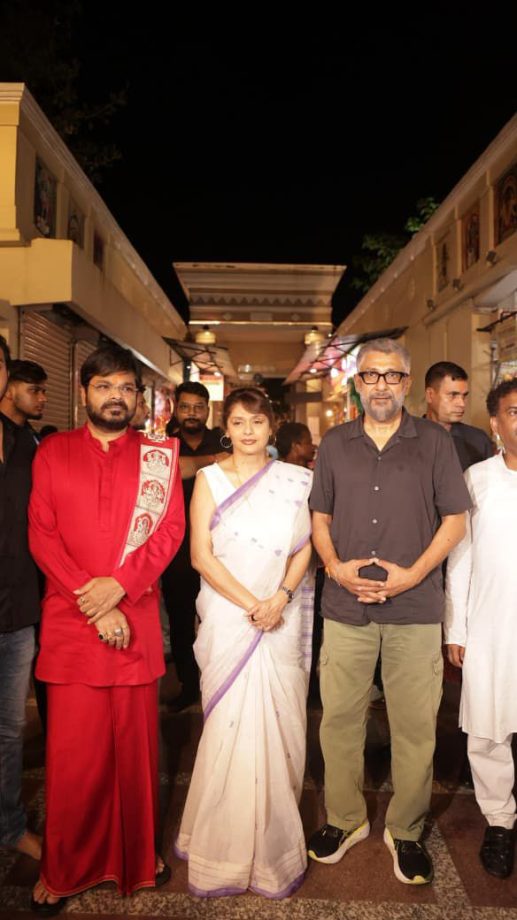 Vivek Ranjan Agnihotri, Pallavi Joshi and Abhishek Agarwal Seek Blessings at Kalighat Kali Temple, Kolkata, Prior to The Bengal Files Trailer Launch! 963403