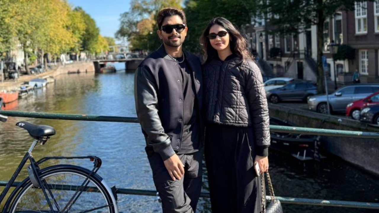 Allu Arjun wishes his wife Sneha Reddy, a happy birthday with some adorable pictures! 970618