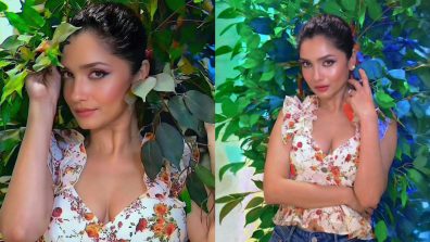 Ankita Lokhande Radiates Fresh Charm in Floral Top and Denim