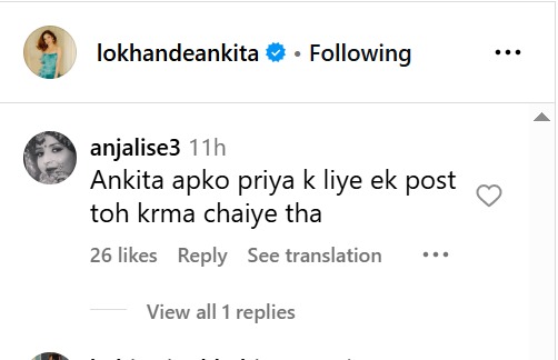 Ankita Lokhande Trolled for Glamorous Post Amid Silence on Co-Star Priya Marathe’s Death 965729