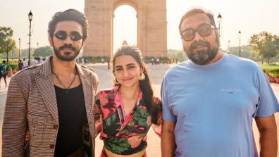 Team Nishaanchi Takes Over Dilli: Director, Anurag Kashyap, along with Lead Actors, Aaishvary Thackeray and Vedika Pinto, Cruise Old Delhi in Desi Style