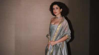 A Simple Yet Striking Look by Sanya Malhotra