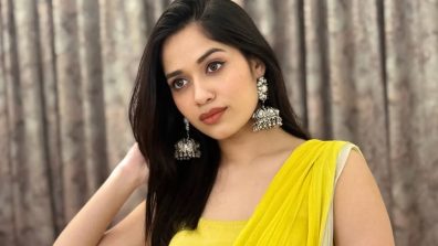 Jannat Zubair Rahmani Shines Bright in Yellow Saree