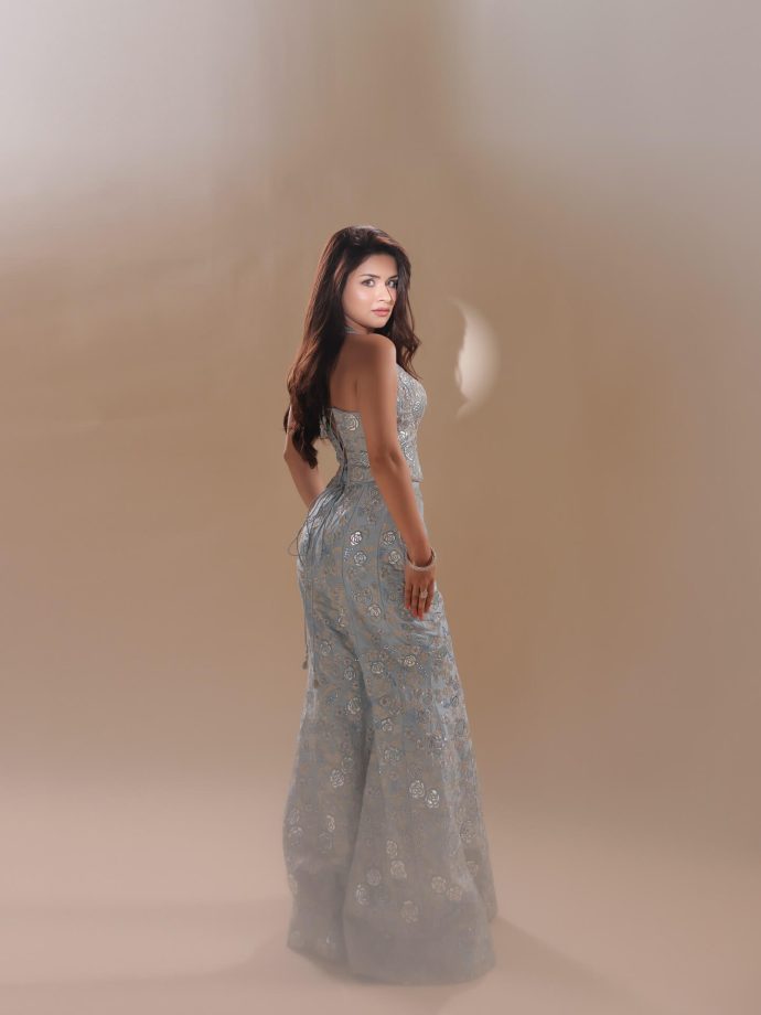 Avneet Kaur Stuns in a Dreamy Blue Ensemble for Love in Vietnam Promotions 966773
