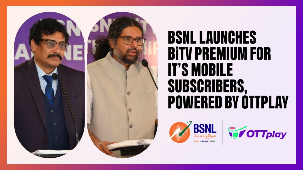 BSNL Partners with OTTplay to Launch Premium Mobile Entertainment Packs 966117