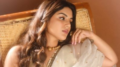 Celebrating the spirit of the season, Samyuktha Menon wishes everyone a Happy Onam in style