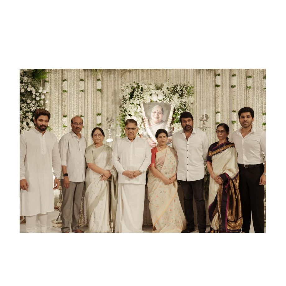 Emotional Moments as Allu Arjun and Ram Charan Join Prayer Meet for Late Grandmother 967230