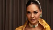 Esha Gupta’s Golden Saree Paired With Pearl Choker Balances Opulence and Style 967744