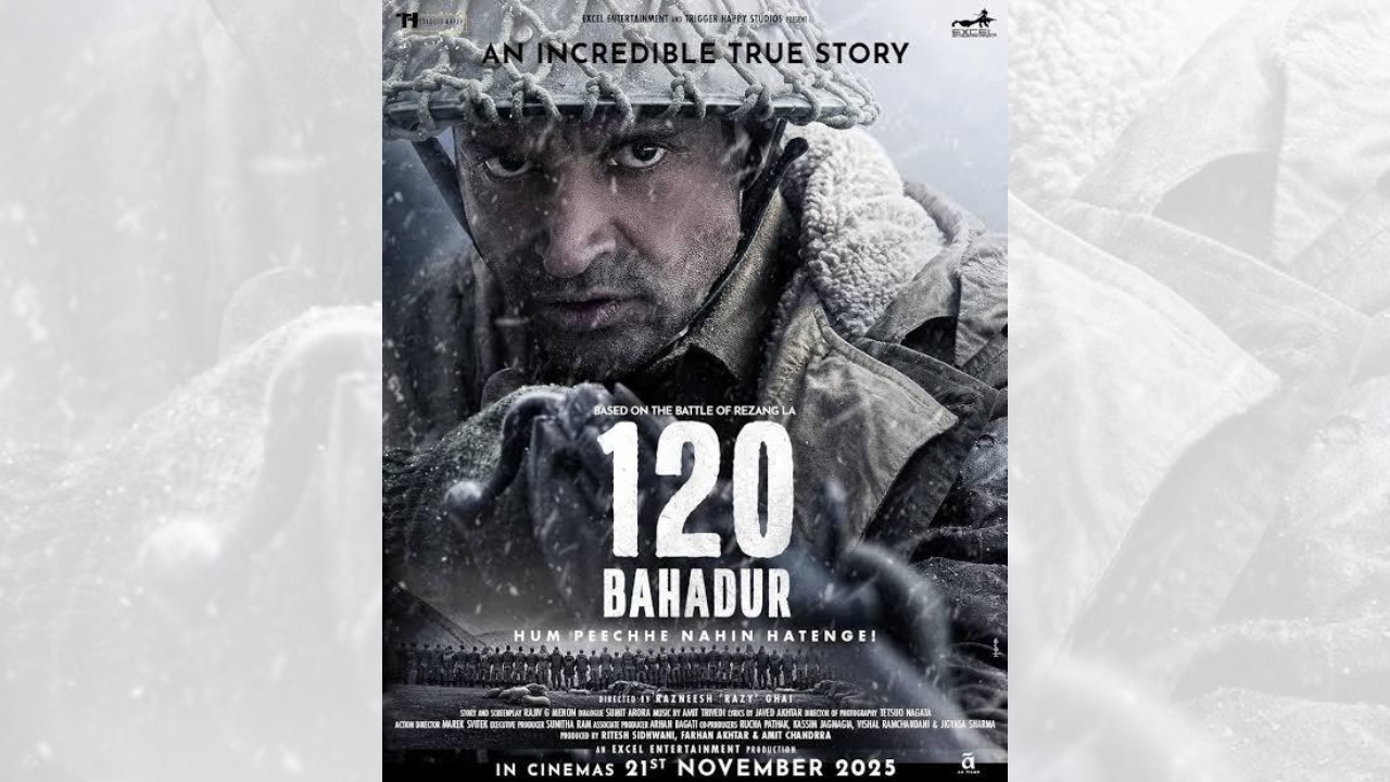 "I don’t think anyone has ever attempted something like this in india," says director Razneesh Ghai on 120 Bahadur starring Farhan Akhtar! 967836