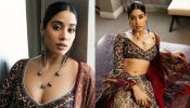 Janhvi Kapoor Stuns in Jamavar-Inspired Resham Sari by Abu Jani Sandeep Khosla 967423