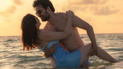 Kajal Aggarwal On Beach Romance With Hubby Gautam Kitchlu