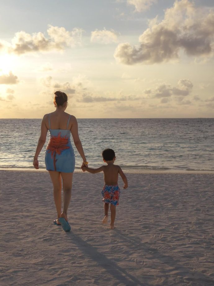 Kajal Aggarwal Kitchlu’s Enchanting Maldives Retreat: Love, Family, and Poolside Elegance 965749