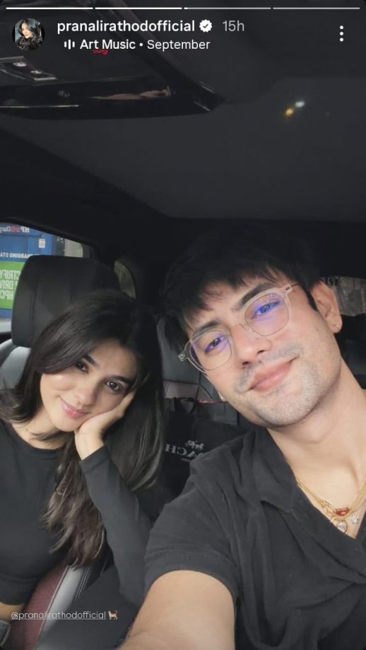 Kumkum Bhagya's Pranali Rathod Enjoys Car Ride With Rumored BF Aashay Mishra — See Pic 969290