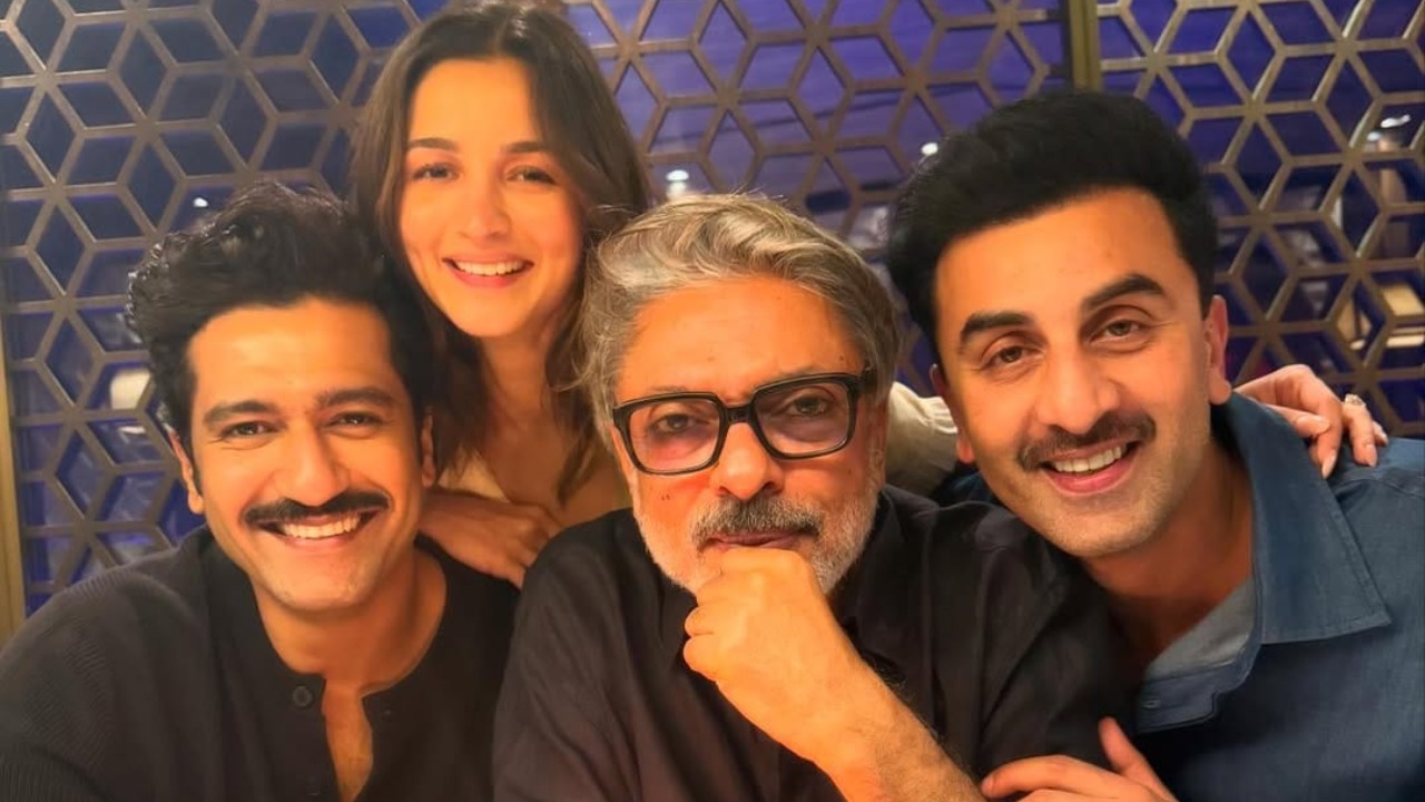 "Love & War Stars two of my favorite actors, Vicky Kaushal and my super talented wife Alia Bhatt," Ranbir Kapoor Opens up on SLB's Highly Anticipated Next! 970570