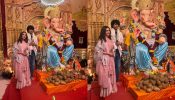 Mannu Kya Karegga? Stars Vyom & Saachi Bindra Seek Blessings at Andheri Cha Raja Ahead of Release 966519