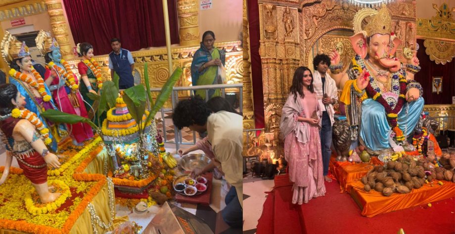 Mannu Kya Karegga? Stars Vyom & Saachi Bindra Seek Blessings at Andheri Cha Raja Ahead of Release 966517