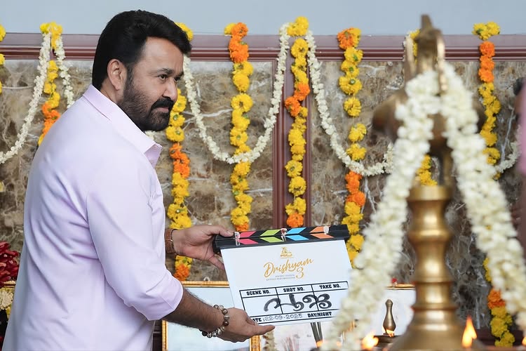 Mohanlal Begins Shooting for 'Drishyam 3' 969395