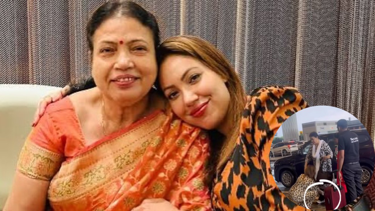 Mother-Daughter Bond: Munmun Dutta's Emotional Airport Farewell 968150