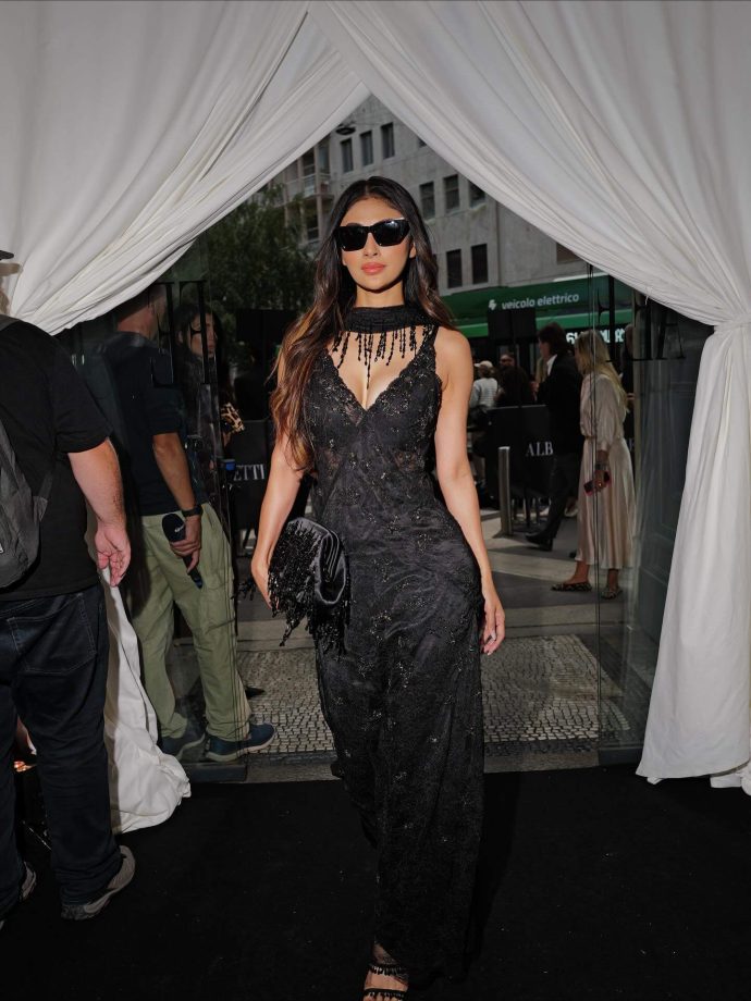 Mouni Roy Dazzles in Alberta Ferretti at Milan Fashion Week 969866