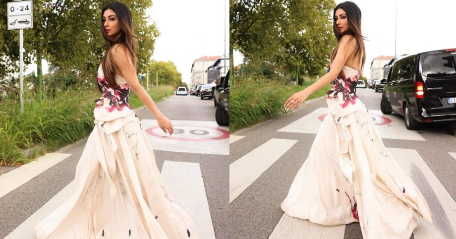 Mouni Roy Turns Streets Into Her Runway in Flowing Elegance 970041