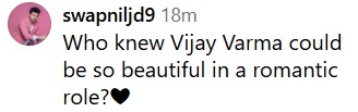 Netizens Hailed Vijay Varma; Say he's the romantic hero we needed! 968370