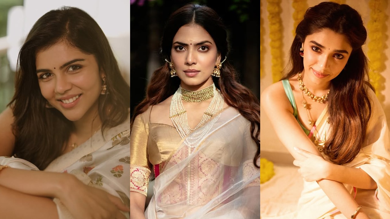 Onam 2025: South Divas Dazzle in White Sarees & Stylish Blouses 966917