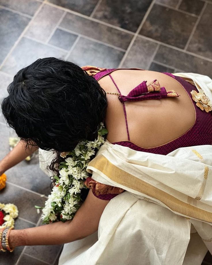 Onam Rangoli & Regal Sarees: Malavika Mohanan, Kalyani Priyadarshan & Anupama Parameswaran Shine in Festive Fashion 966101