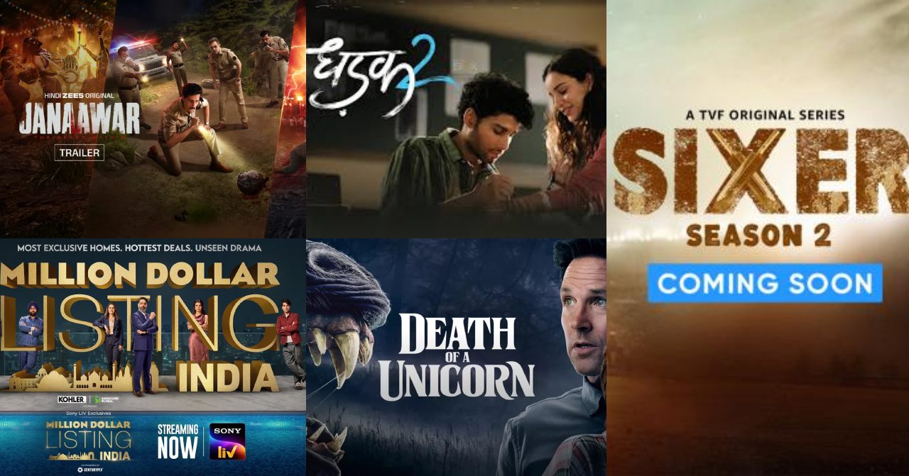 OTT Releases This Week (September 22 - 28): Dhadak 2, To Death Of A Unicorn 969711
