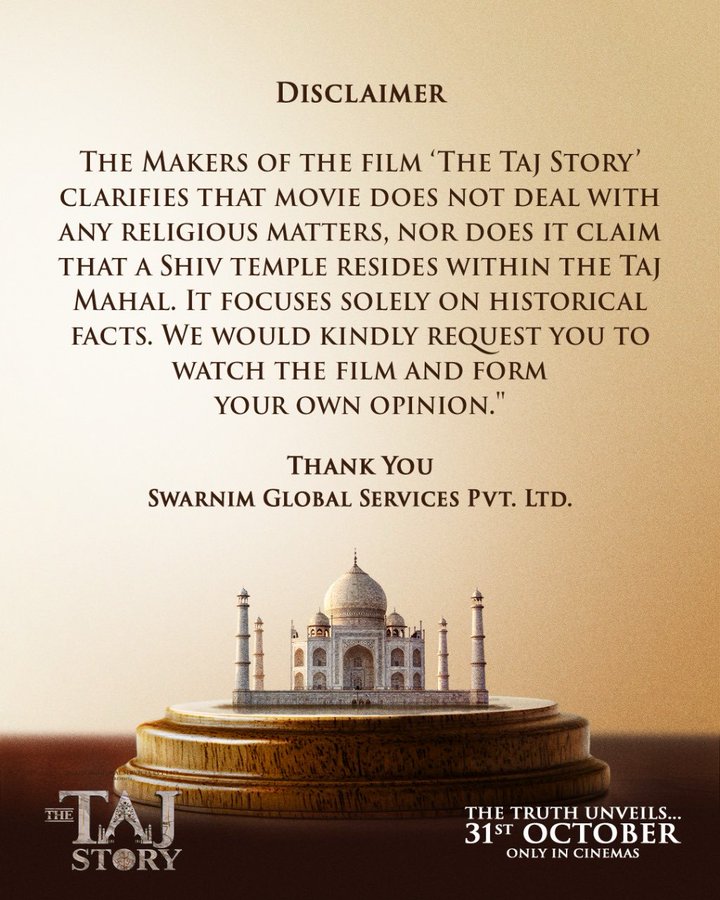 Paresh Rawal Issues Clarification After ‘The Taj Story’ Poster Sparks Controversy 970655