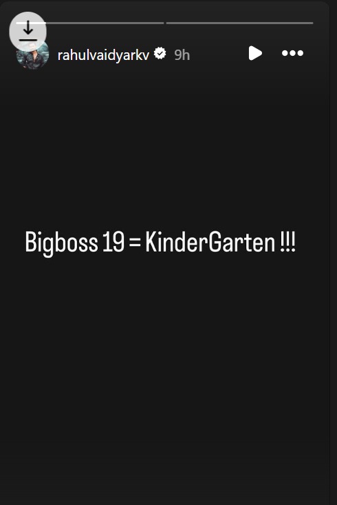 Rahul Vaidya Labels Bigg Boss 19 As A Kindergarten, Calls Baseer Ali And Kunickaa Sadanand Worthy 967752