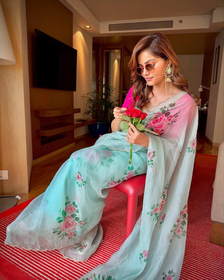 Rubina Dilaik Radiates Grace in Pastel Perfection 970186
