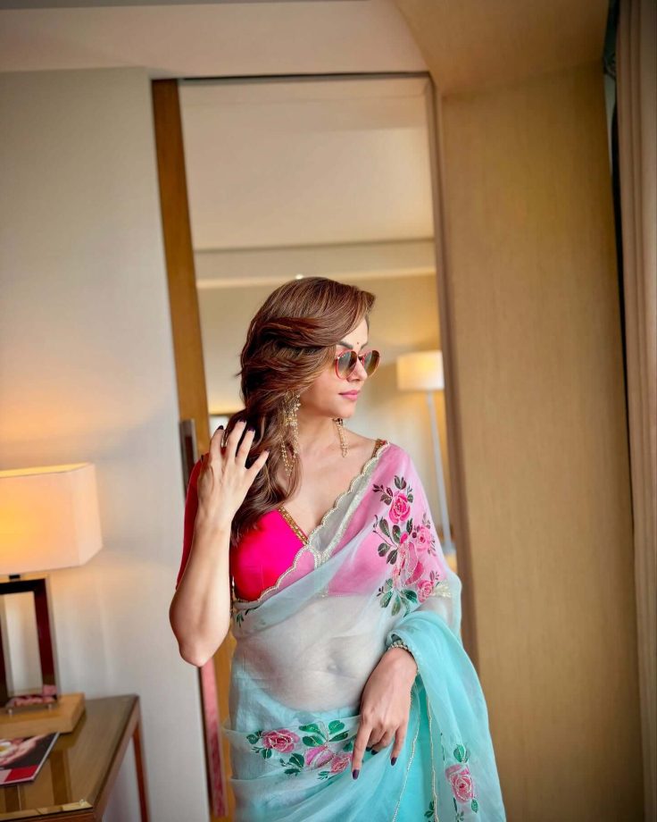 Rubina Dilaik Radiates Grace in Pastel Perfection 970189