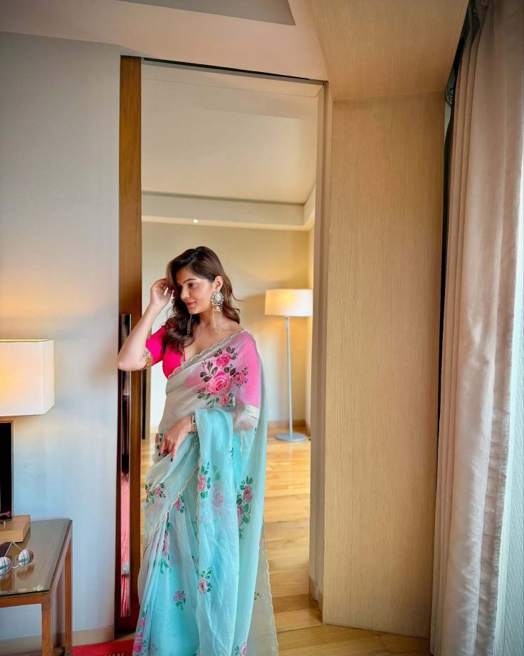 Rubina Dilaik Radiates Grace in Pastel Perfection 970190