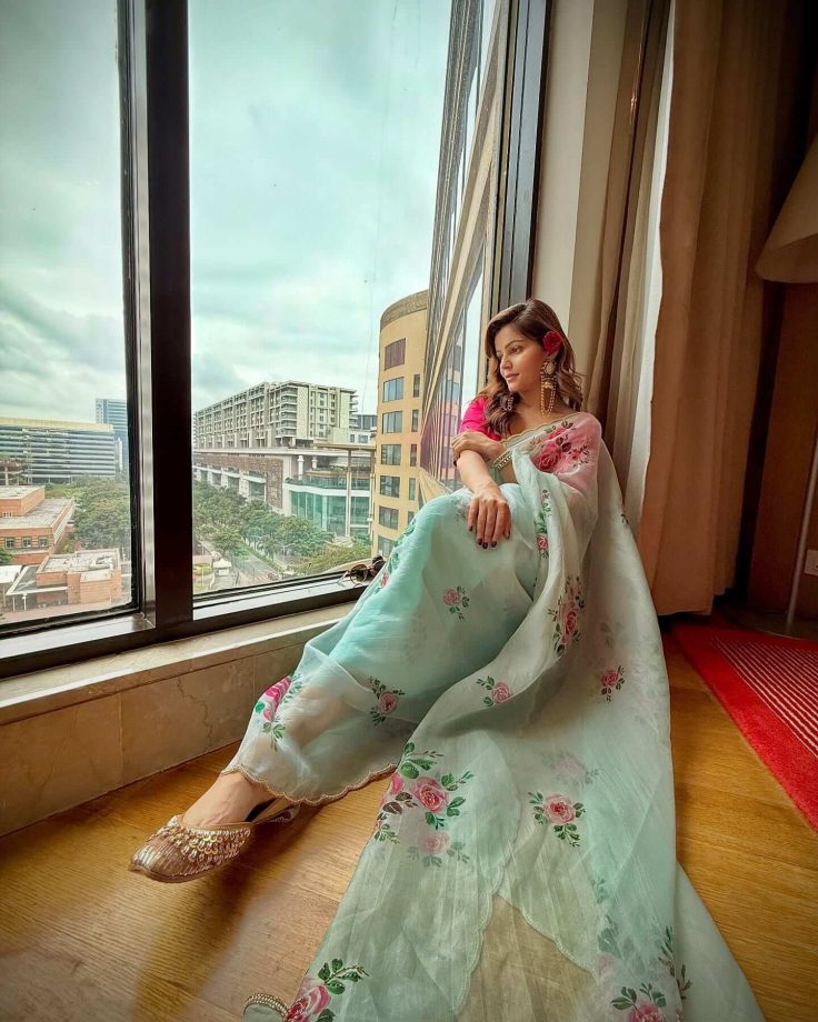 Rubina Dilaik Radiates Grace in Pastel Perfection 970184