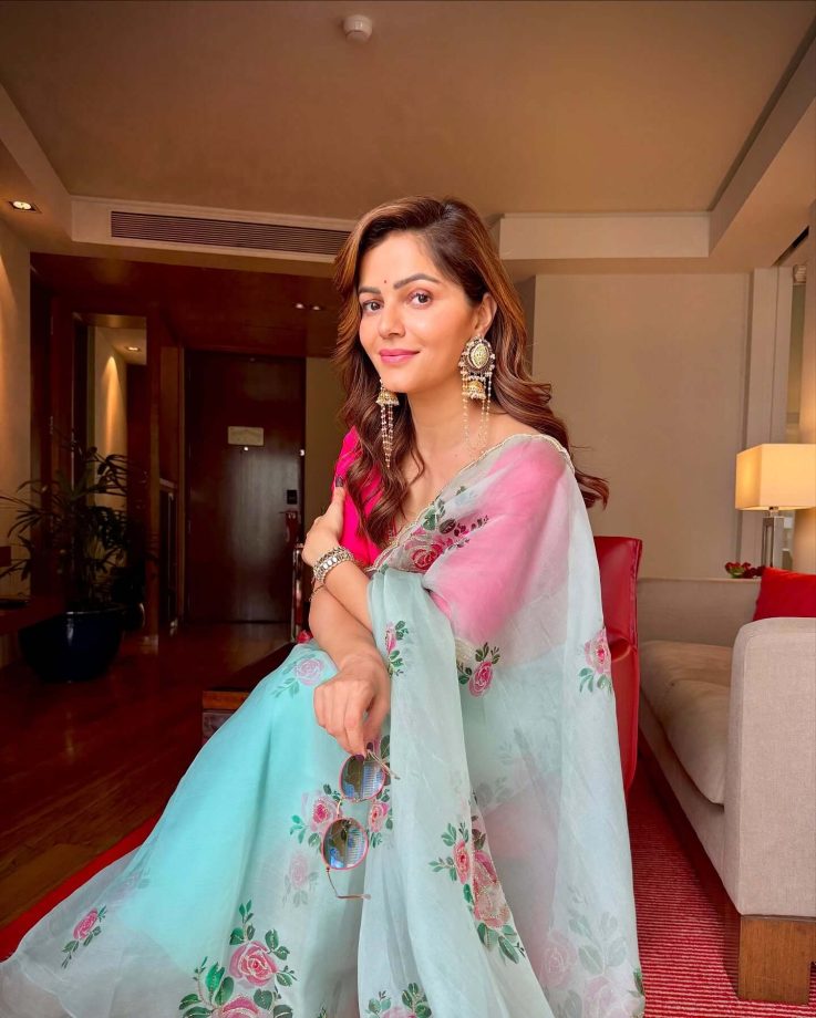 Rubina Dilaik Radiates Grace in Pastel Perfection 970192