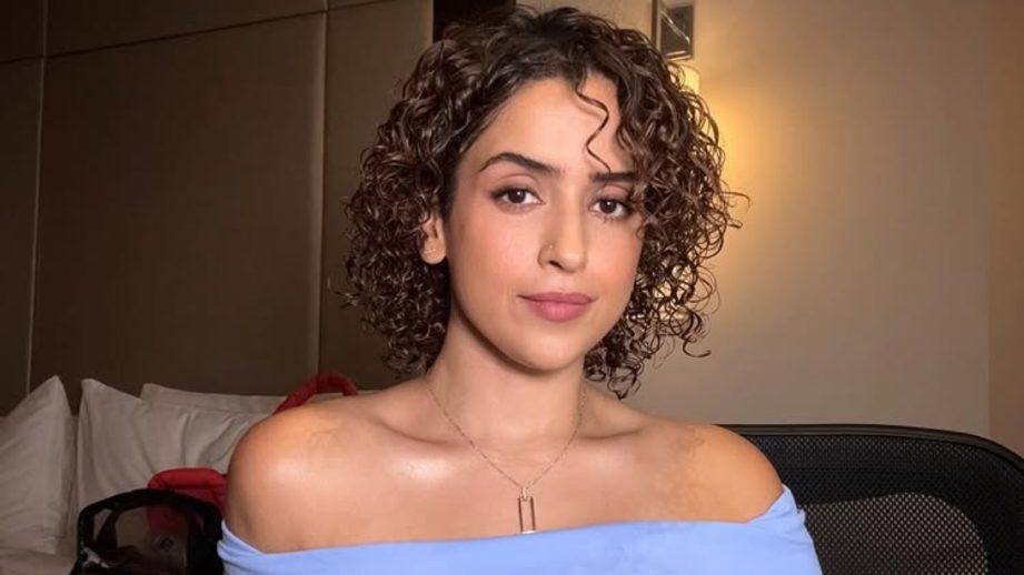 Sanya Malhotra Embraces Beauty in Curls and Casual Chic 966604