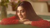 Shivangi Joshi Radiates Elegance in Sindoori Red Saree for Durga Puja 967500
