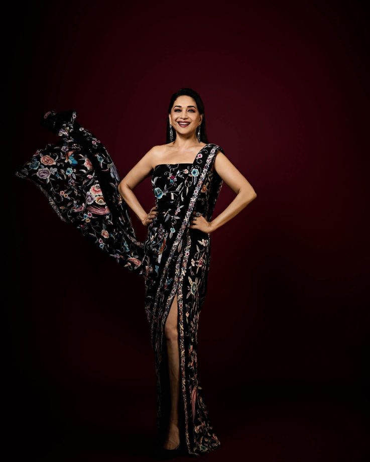 Slit, Sass & Sparkle: Madhuri Dixit Nene Steals the Spotlight 970178