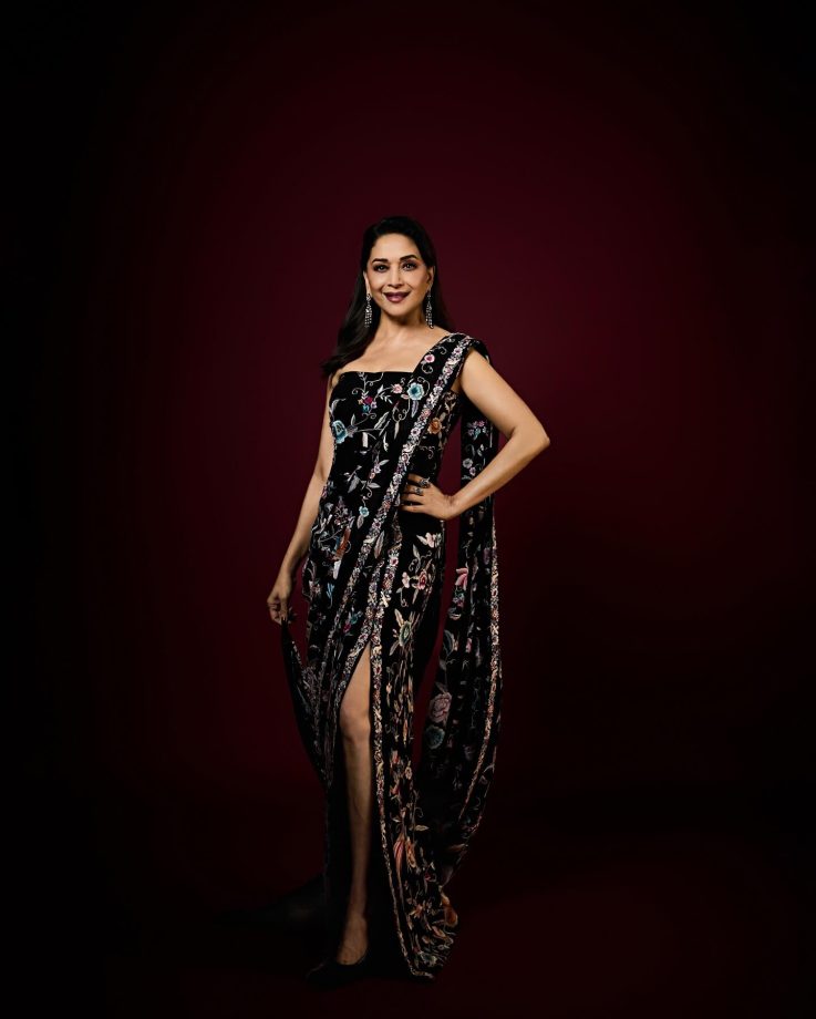 Slit, Sass & Sparkle: Madhuri Dixit Nene Steals the Spotlight 970179
